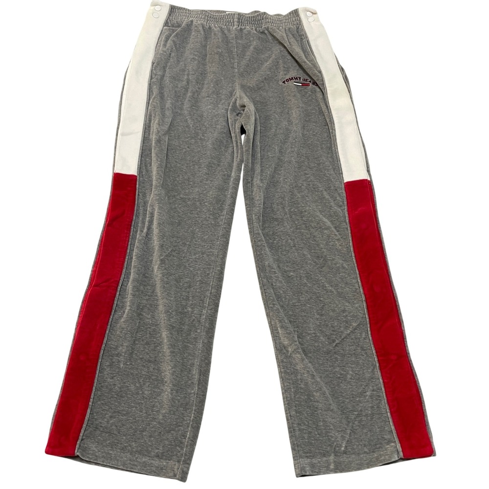 VTG Tommy Jeans Mens Breakaway Sweatpants Medium‎ Y2K Streetwear Athletic Retro